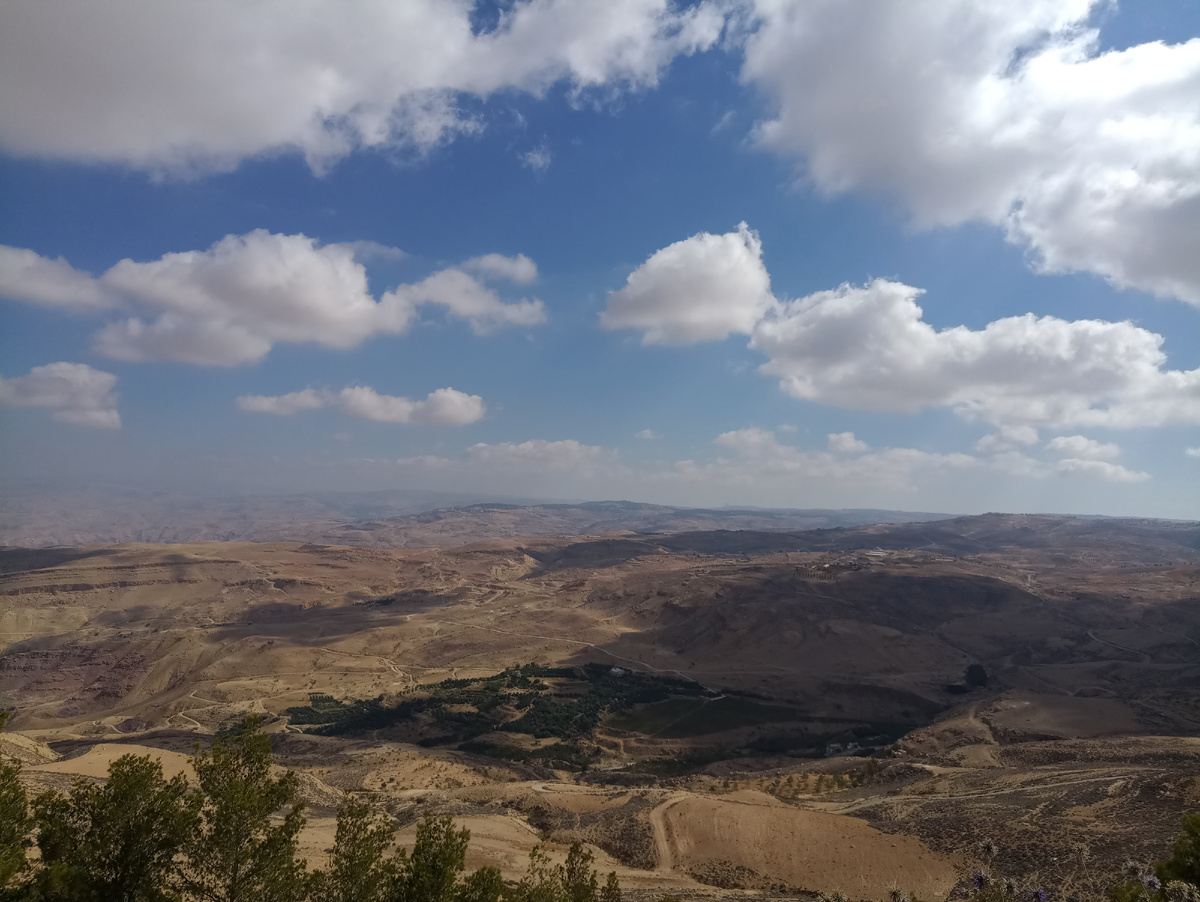 Вид с горы Нево на Святую землю