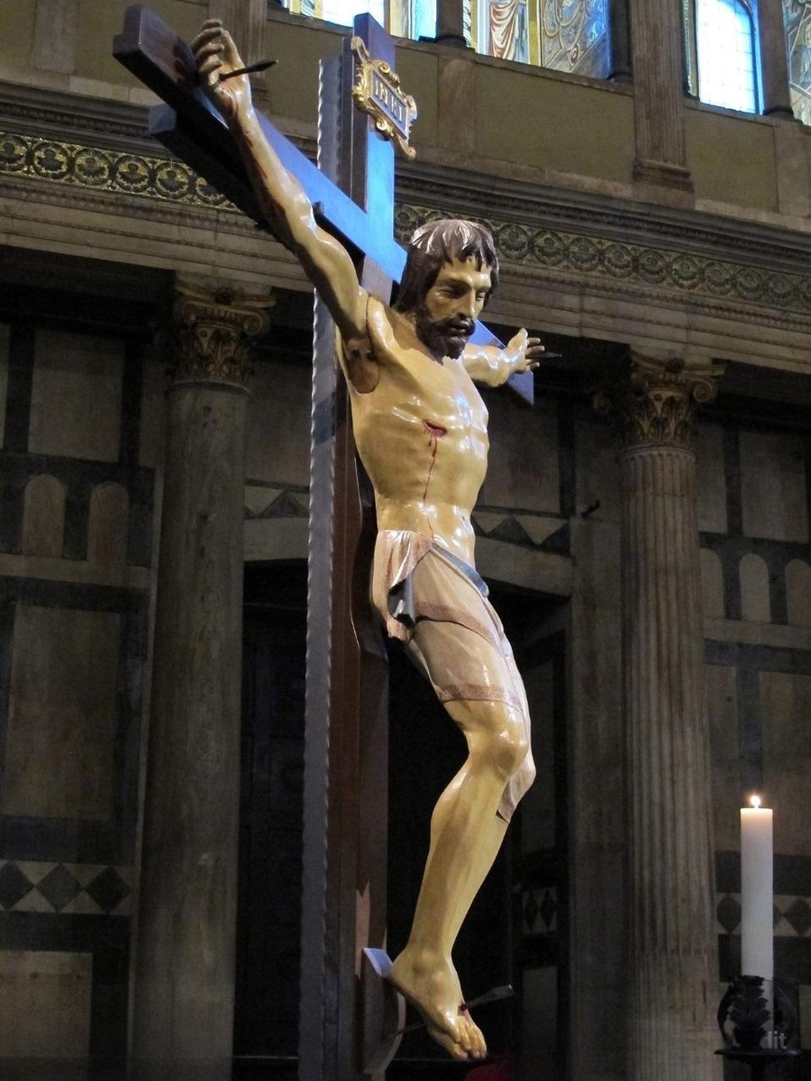 "Распятие", 1407-1408 гг., Церковь Санта-Кроче, Флоренция