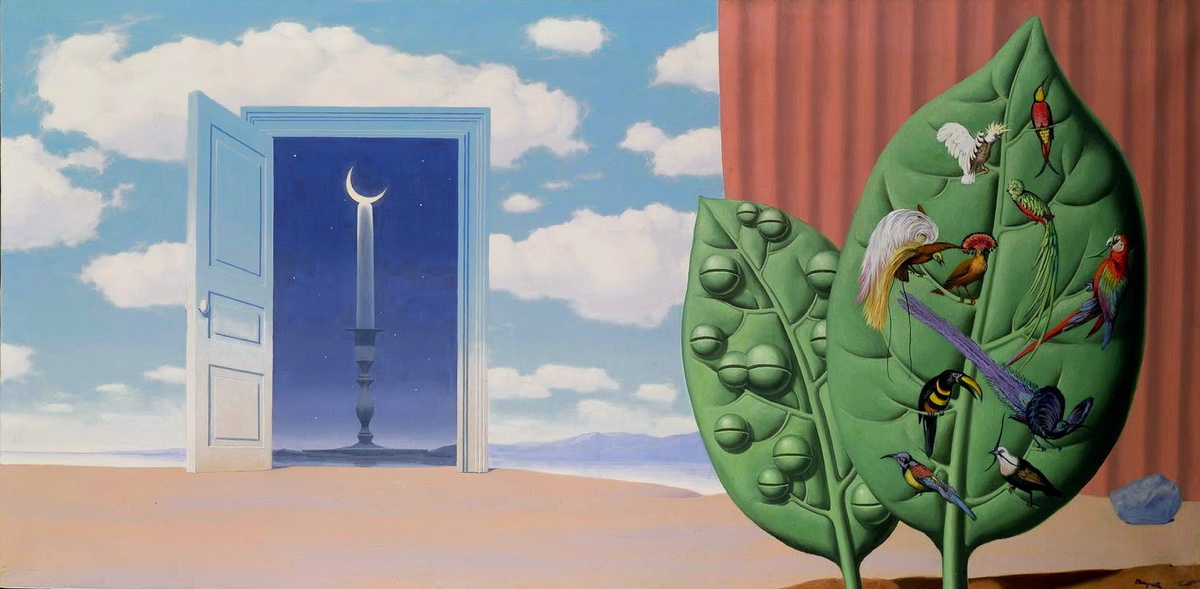 «Зачарованный мир III». – Рене Магритт, 1953 г.