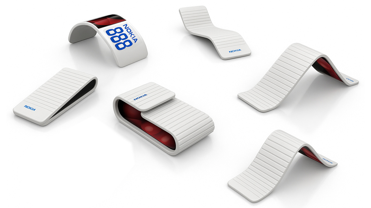 Гибкий телефон из 2005 года – Nokia 888