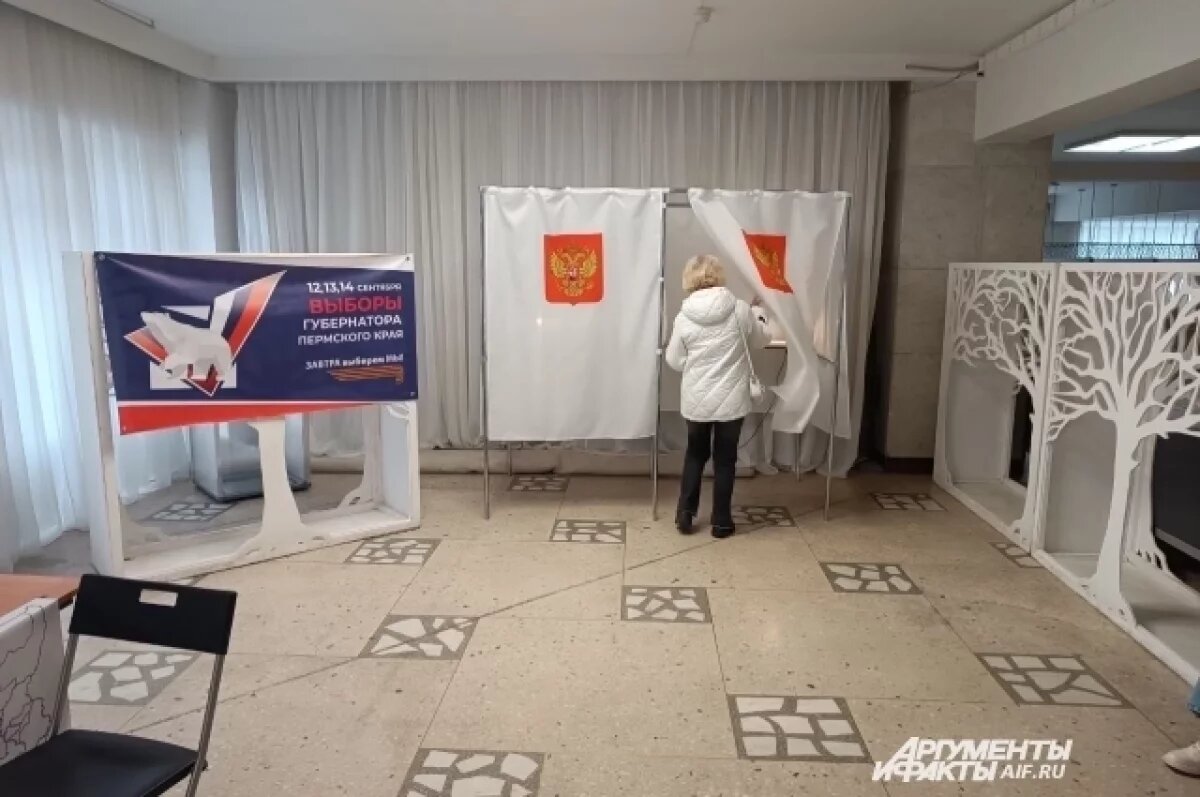    Явка на выборах губернатора Пермского края достигла 46,29%