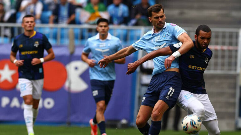    Фото: Амар Рахманович и Набиль Абердин / ФК «Сочи»