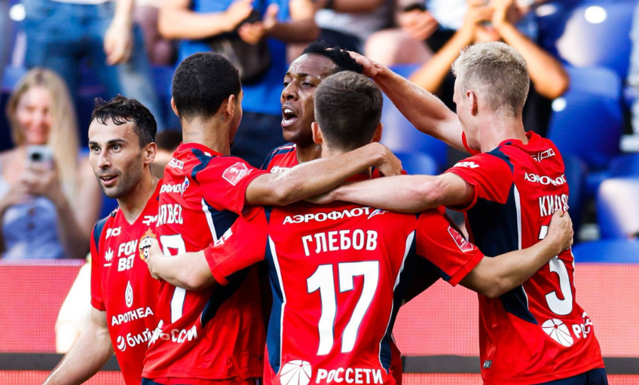    ЦСКА разгромил "Рубин" на своем поле в 4-м туре РПЛ. Фото: ПФК ЦСКА