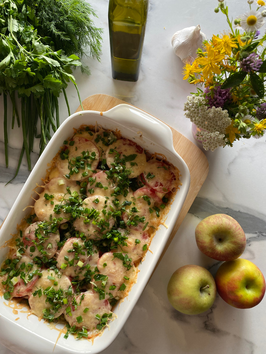 Овощная запеканка.