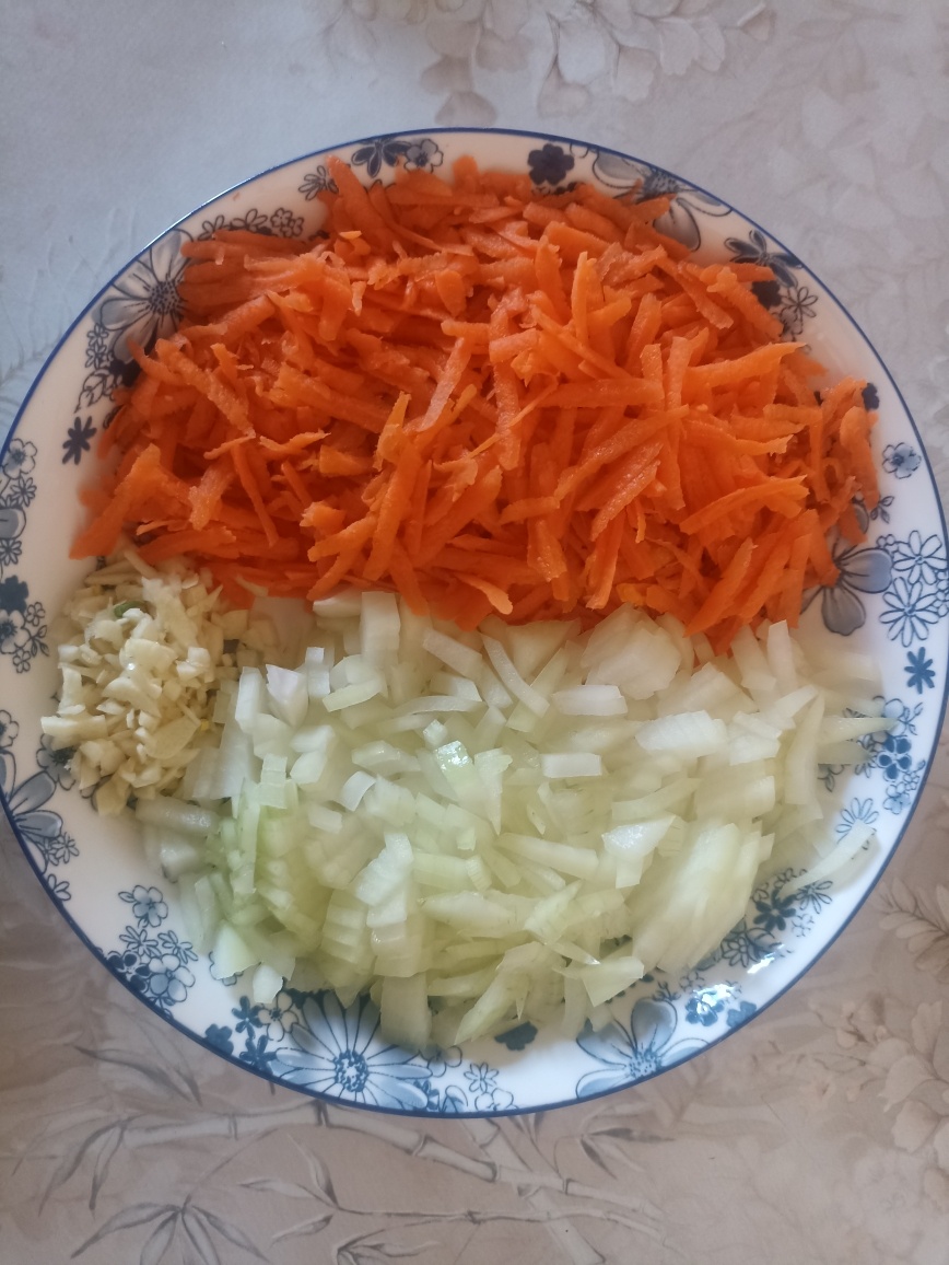                                                                        Овощная начинка.