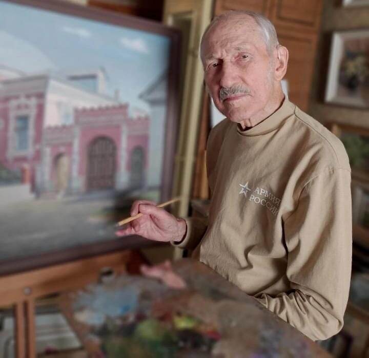 Волгоградский художник Владимир Александрович Рахлеев.