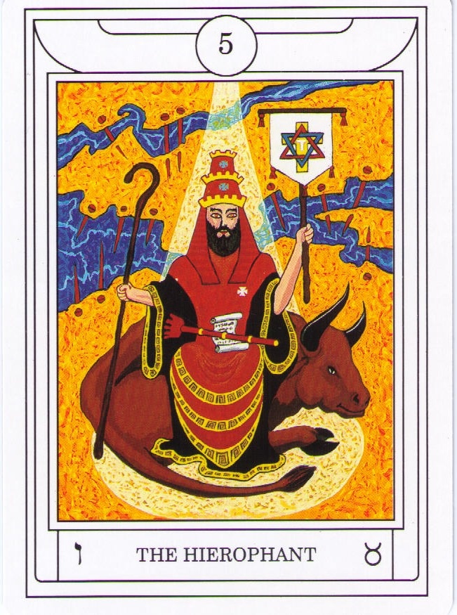 Иерофант (Магическое Таро Золотой Зари)