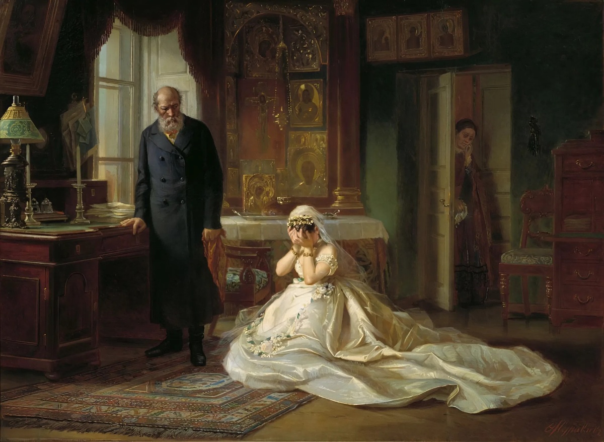 Журавлев Фирс (1836-1901)
Перед венцом
Начало 1870-х