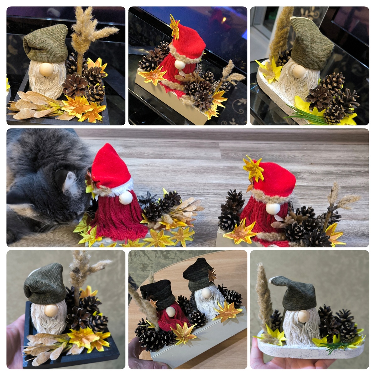 Вот такие они, мои творилки для души... Фотографии в статье авторские и поделки тоже. 