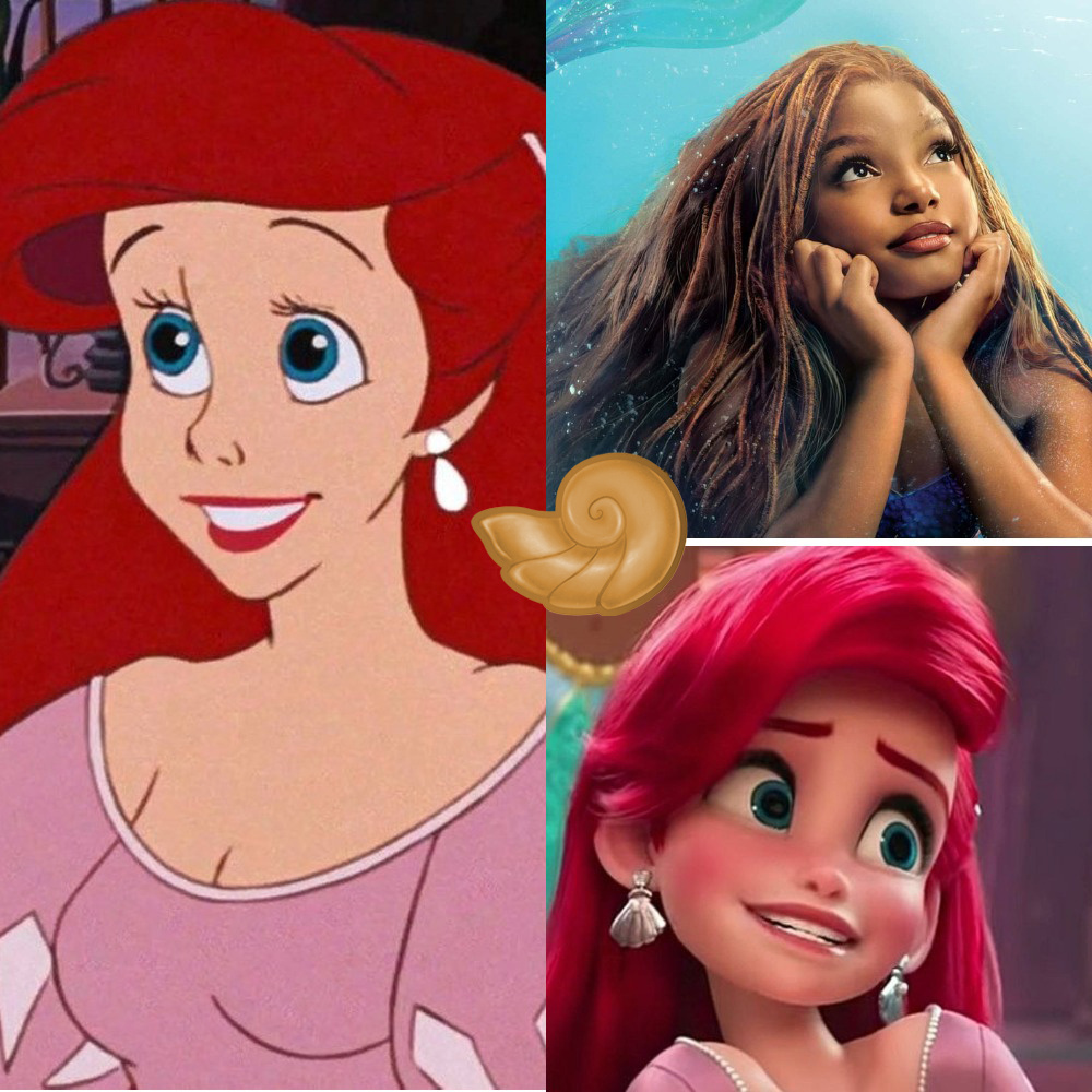 Разные интерпретации Ариэль Disney