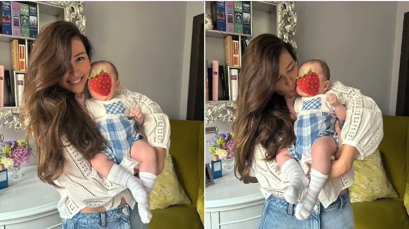 Марселя Анастасия называет чудом, малыш полностью изменил её жизнь