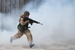 Учения проходят с 12 по 16 сентября
Фото: Виктор Толочко / РИА Новости