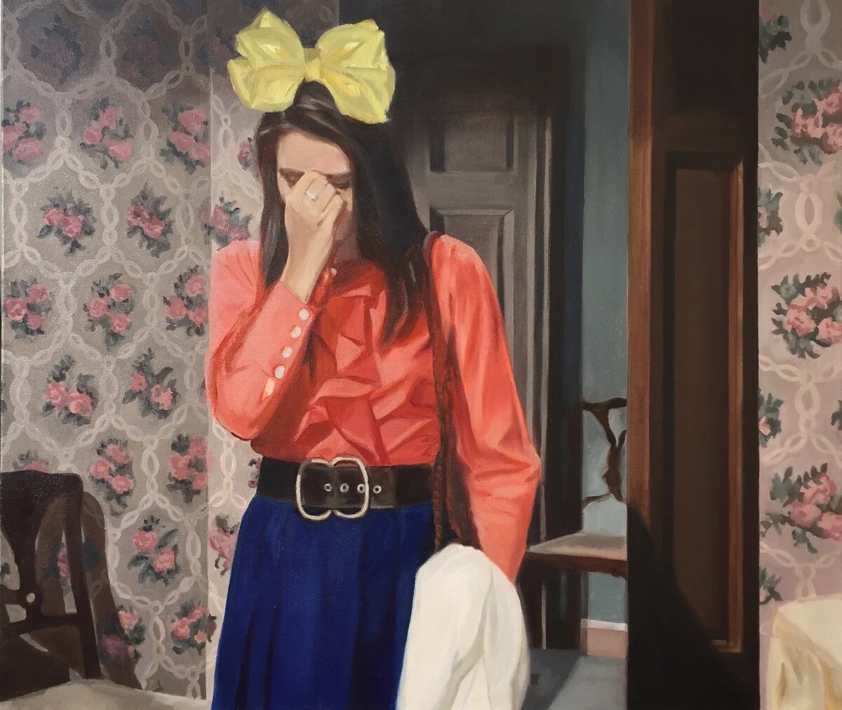 Шеннон Картье Люси, "Девушка с бантом"