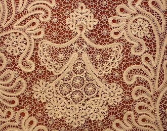 Вологодское кружево. Изображение из музея кружева.