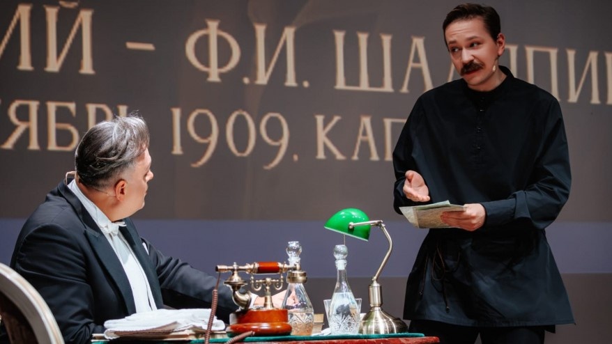 Актеры Алексей Тихомиров и Максим Меденюк