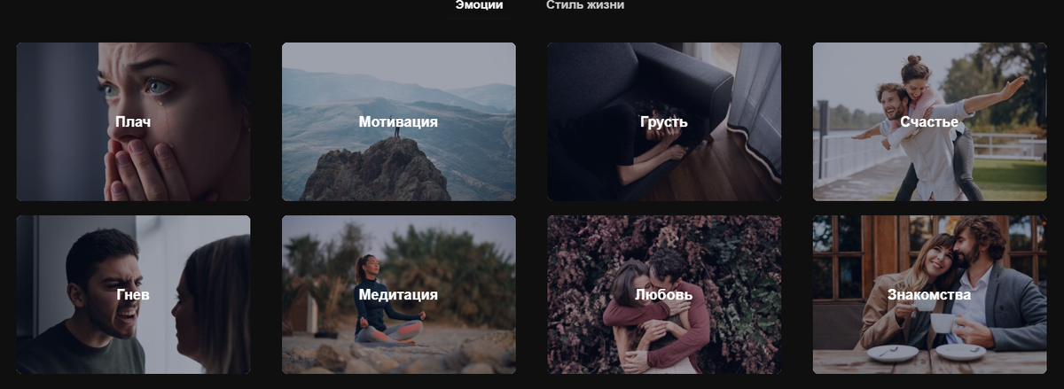 Разновидность эмоций и желаний.