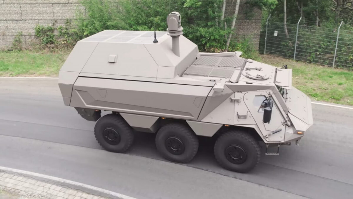 Германская Rheinmetall объединяется с американской Lockheed Martin для разработки Fuchs JAGM  --ракетоносца - истребителя танков. Фото: Rheinmetall