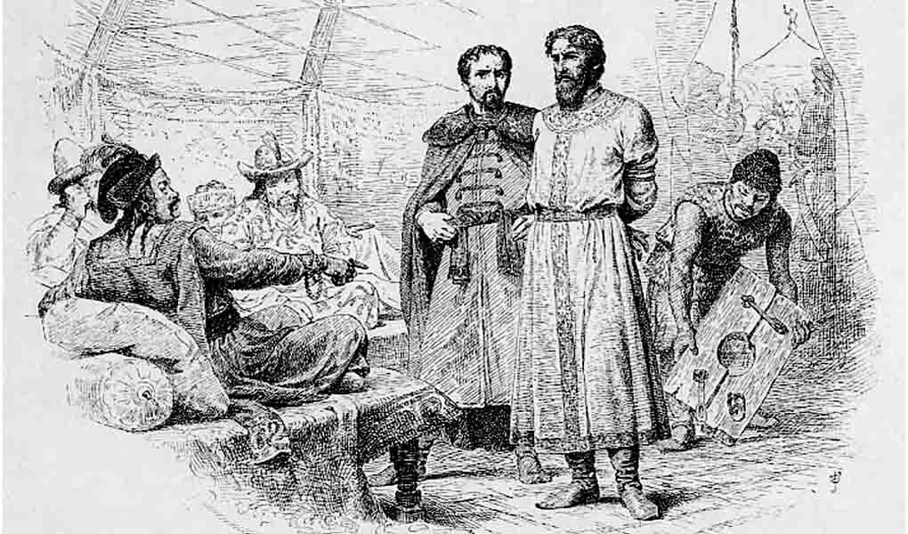 Михаил Тверской в Орде у хана Узбека