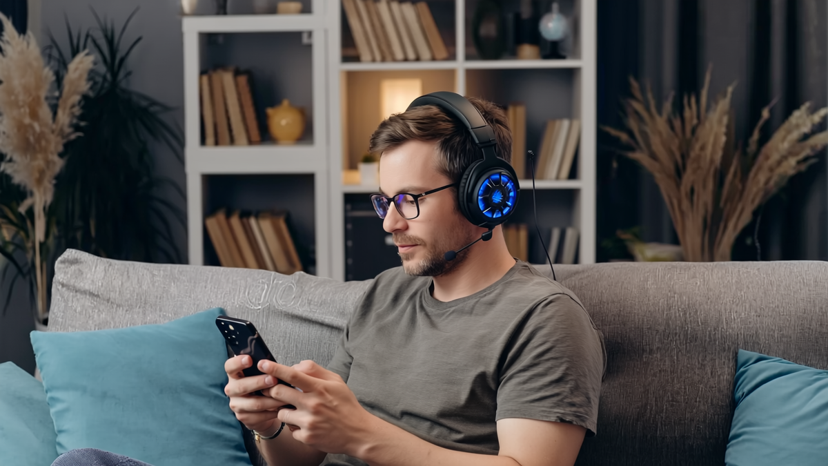 Беспроводные игровые наушники с микрофоном EKSA E5000 Star Engine BT