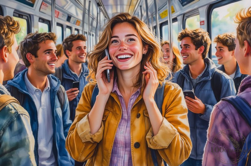 Балаболка в трамвае