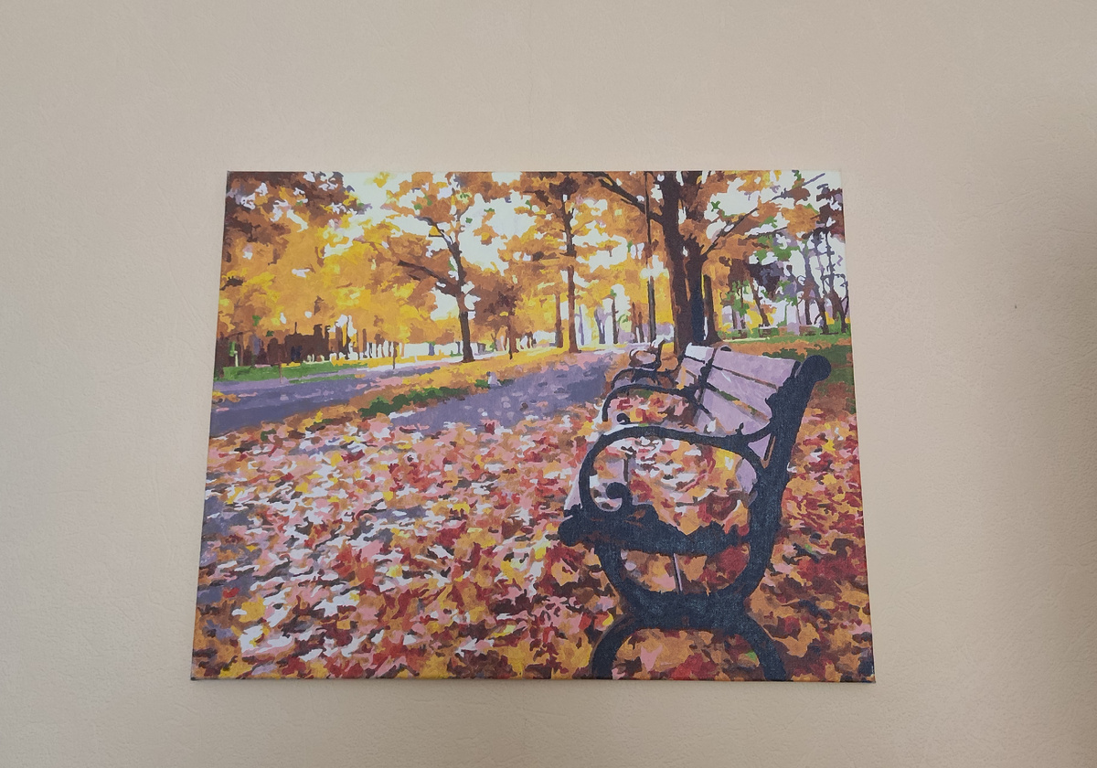 Эта картина меня радует круглый год