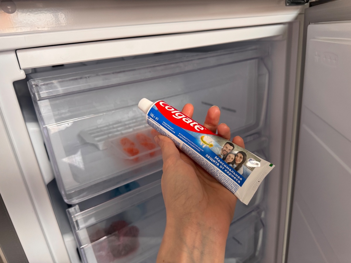    Всегда кладу зубную пасту в морозилку: такой лайфхак решает надоевшую проблему на кухне