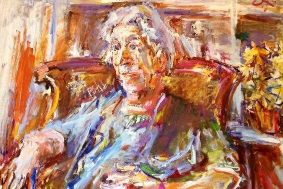    Портрет Агаты Кристи, написанный Оскаром Кокошкой. скриншот с сайта Известия