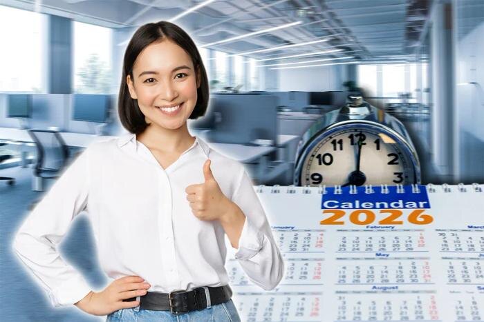 Когда выгодно брать отпуск в 2026 году? Обложка © Коллаж © Life.ru, фото © Shutterstock / FOTODOM / Mix and Match Studio, GreenThumbShots, August_0802