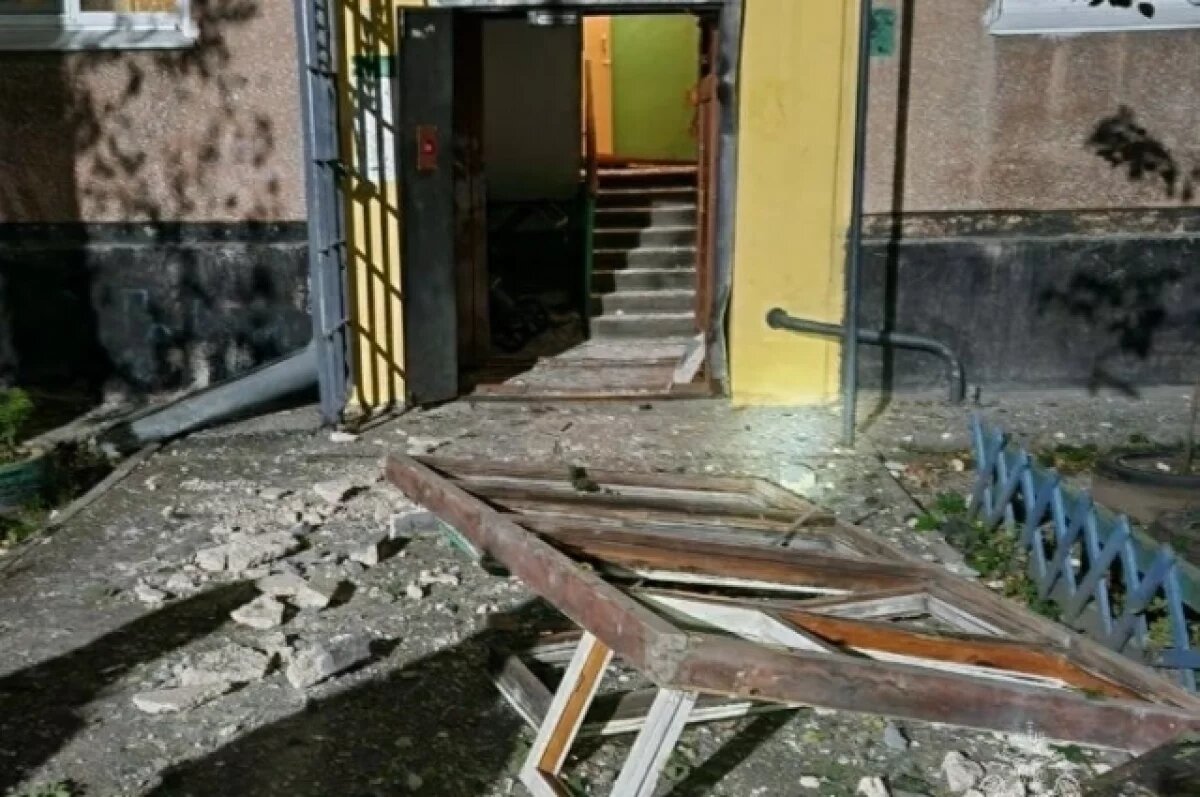    В Ангарске в жилом доме произошёл взрыв бытового газа