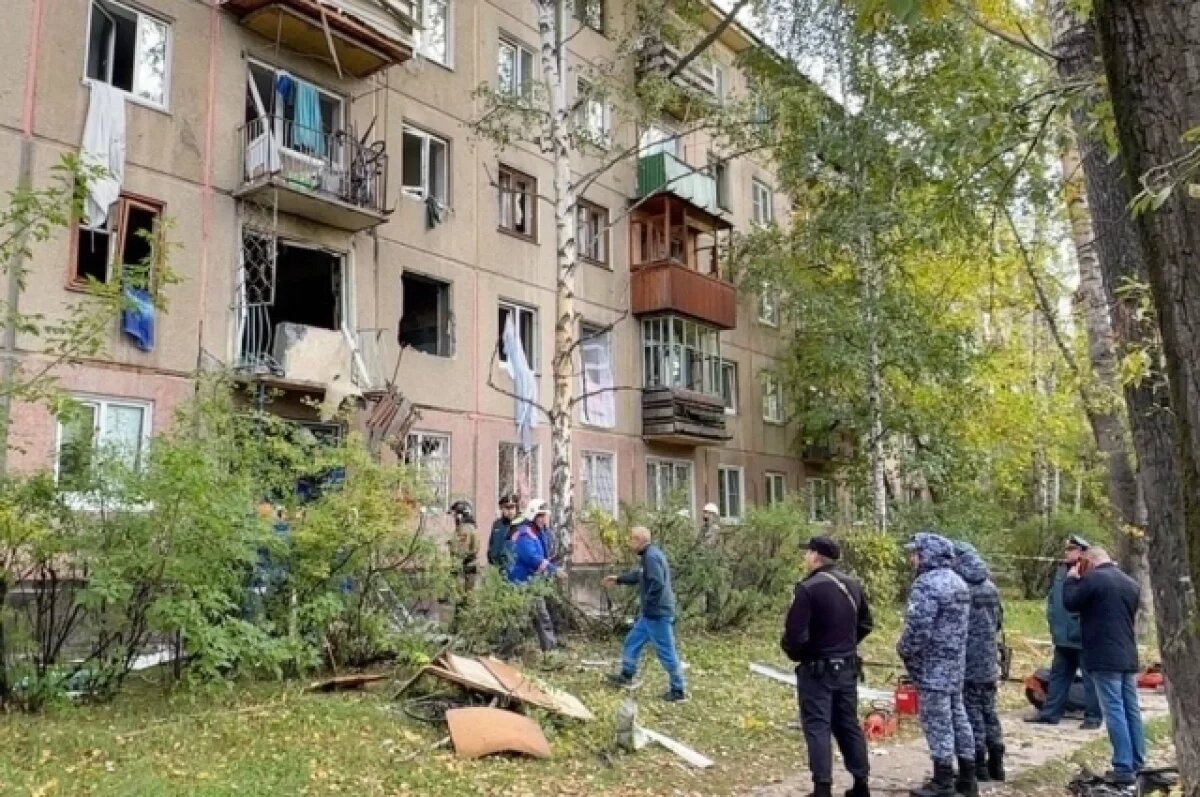    Режим ЧС введен в Ангарске после взрыва бытового газа