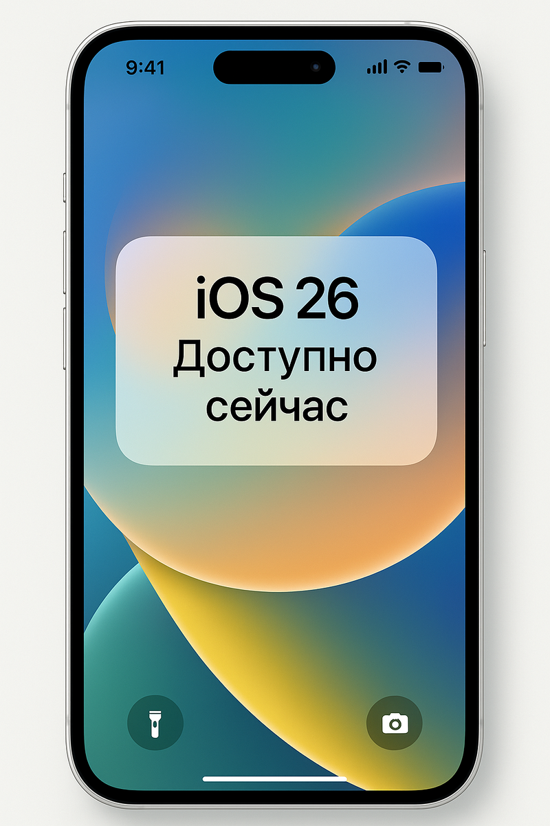 iOS 26 представляет революционный дизайн Liquid Glass и множество новых функций для iPhone