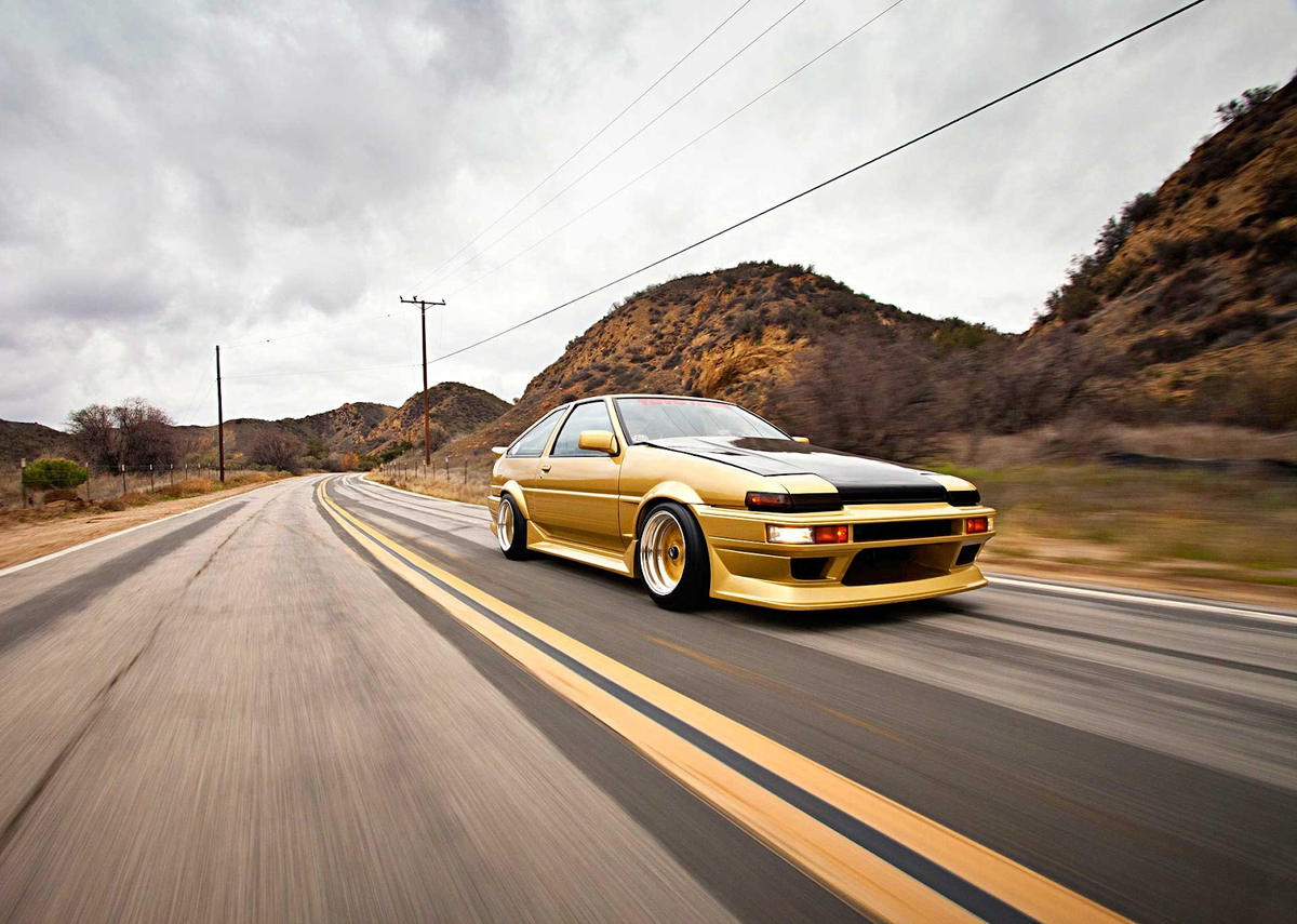 Проект Аллена Луга (Калифорния) Toyota Corolla GT-S