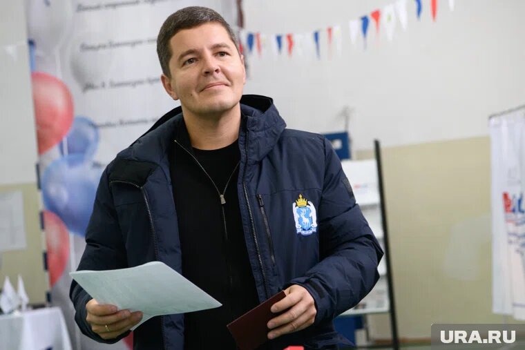 Высокая явка показала солидарность жителей к политическому вектору Артюхова. Фото: Илья Московец © URA.RU