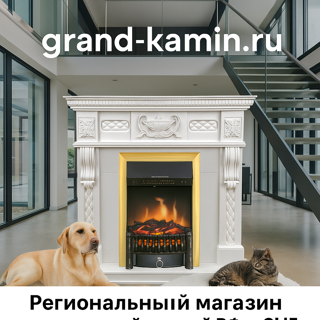    Электрокамин Corsica: как создать уют и стиль в вашем доме с очагом Fobos FX Brass Kamin