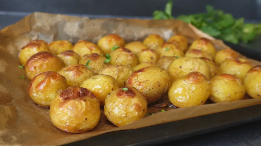 Такую вкусную картошку я ем впервые. Невероятная вкуснятина. Я просто беру бумагу и готовлю