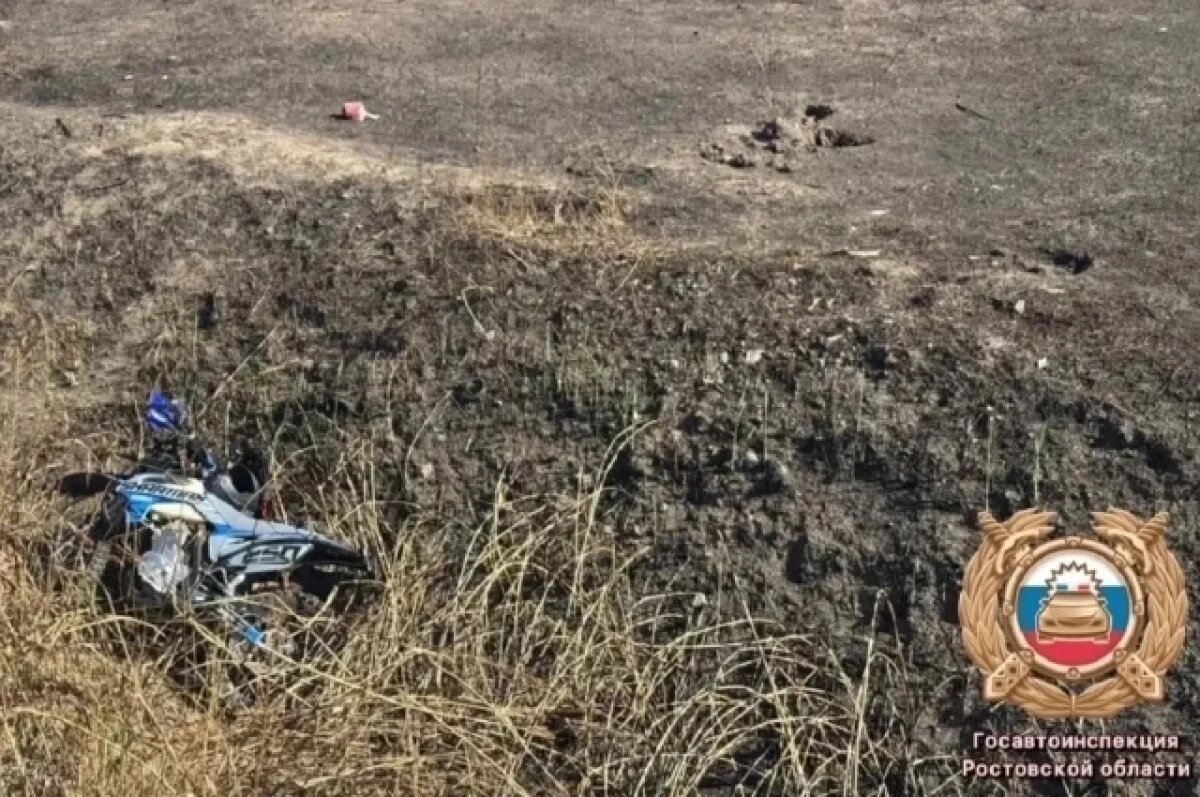    В Ростовской области подросток на питбайке попал в ДТП