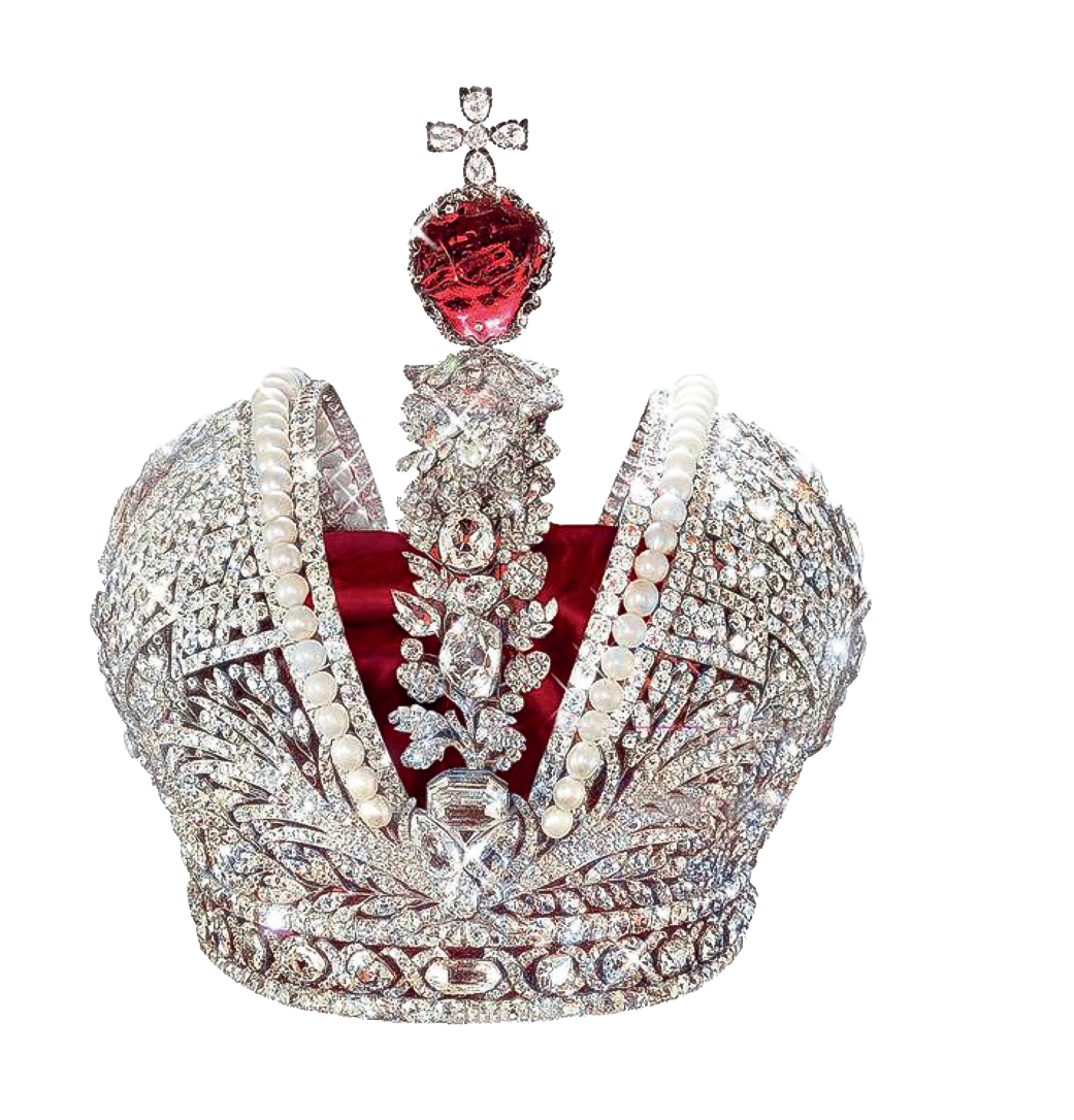 Шпинель, огранка, Большая императорская корона Российской империи