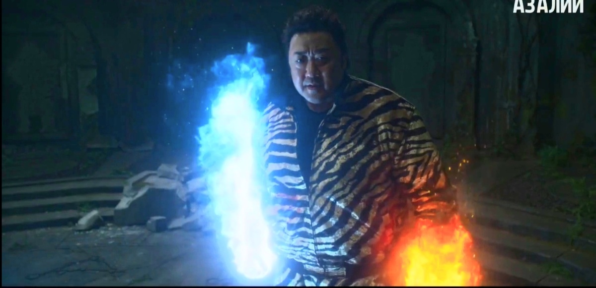 Ма Дон Сок в роли тигра Тэ Сана