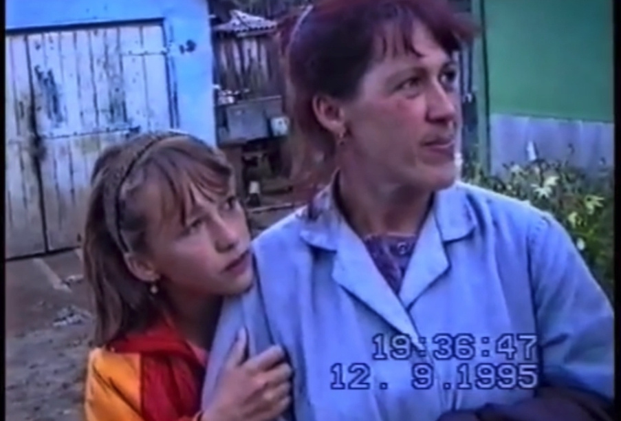 Стоп кадр архивной хроники. Я с мамой. 12.9.1995 г.