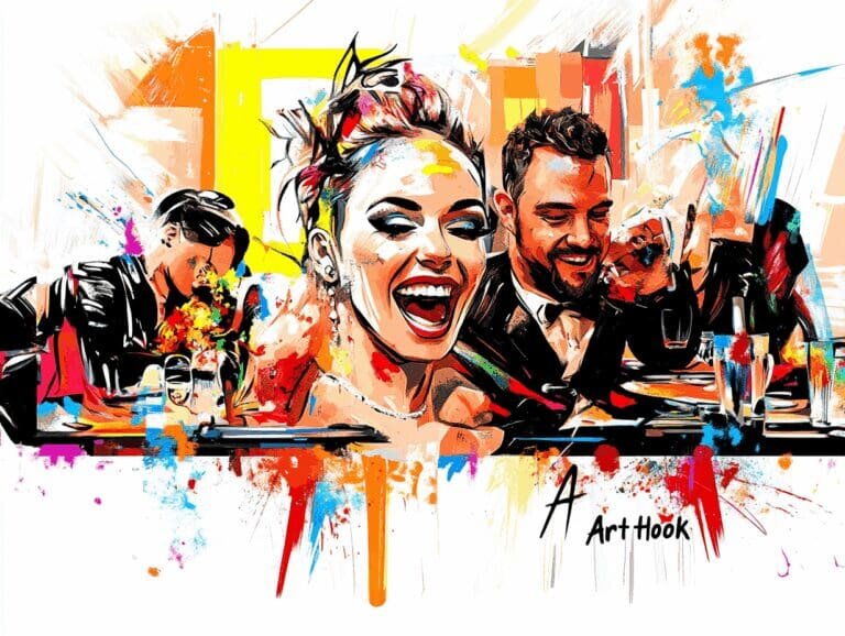    Закажите художника на свадьбу в Москве: создайте уникальные воспоминания и живое искусство на вашем торжестве Art-Hook.Ru