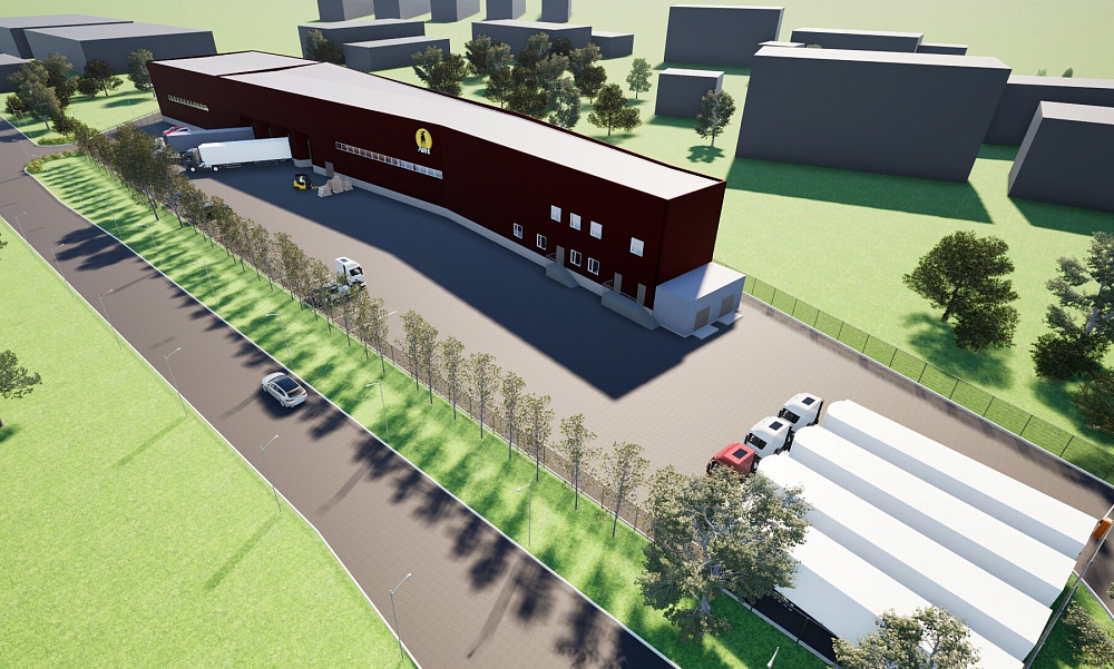 Объект: Теплый склад готовой продукции «АЯН»