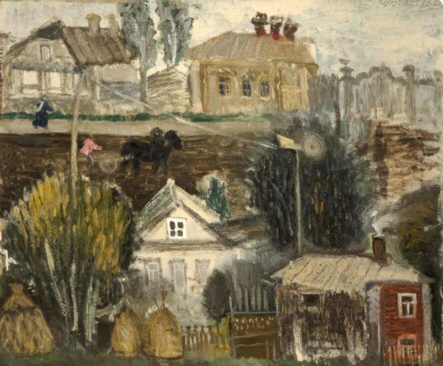 Юрий Васнецов. «Вятка». 1932