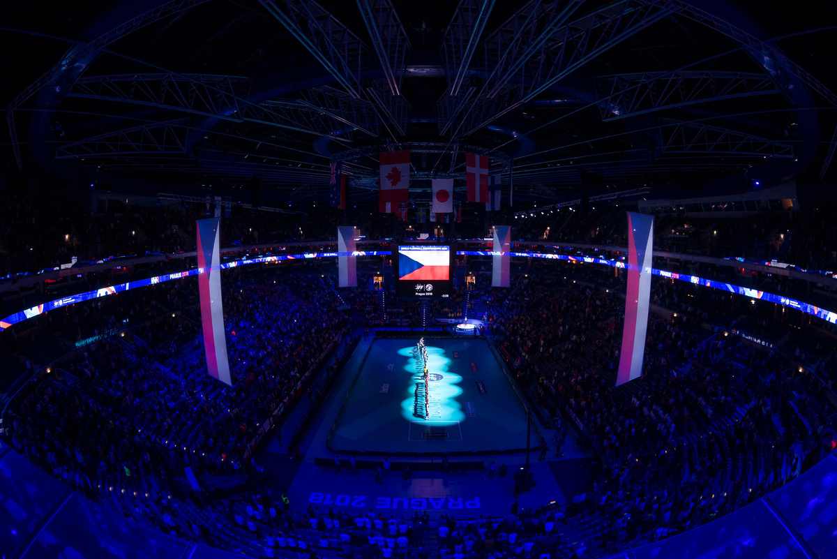 В последний раз чемпионат мира по футболу среди мужчин проходил в Праге в 2018 году. Фото Мартина Флусека