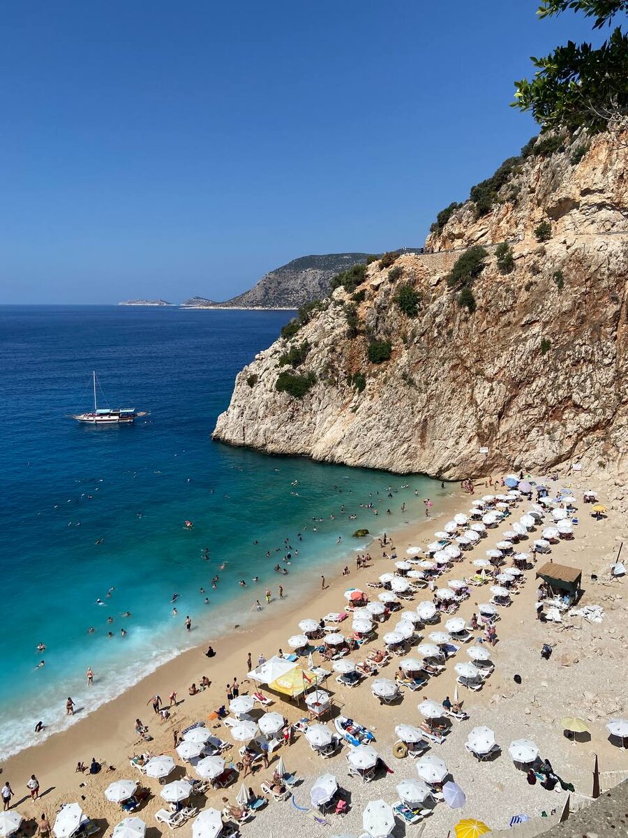 Пляж Капуташ. Фото автора блога Дочь Пелевина про путешествия