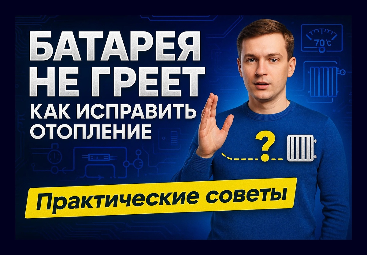 радиатор не греет - что делать?