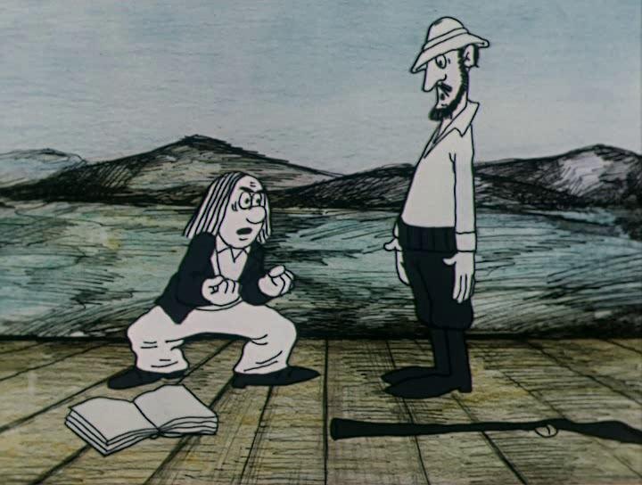 Кадр из мультфильма «Пиф-паф, ой, ой, ой» (1980)