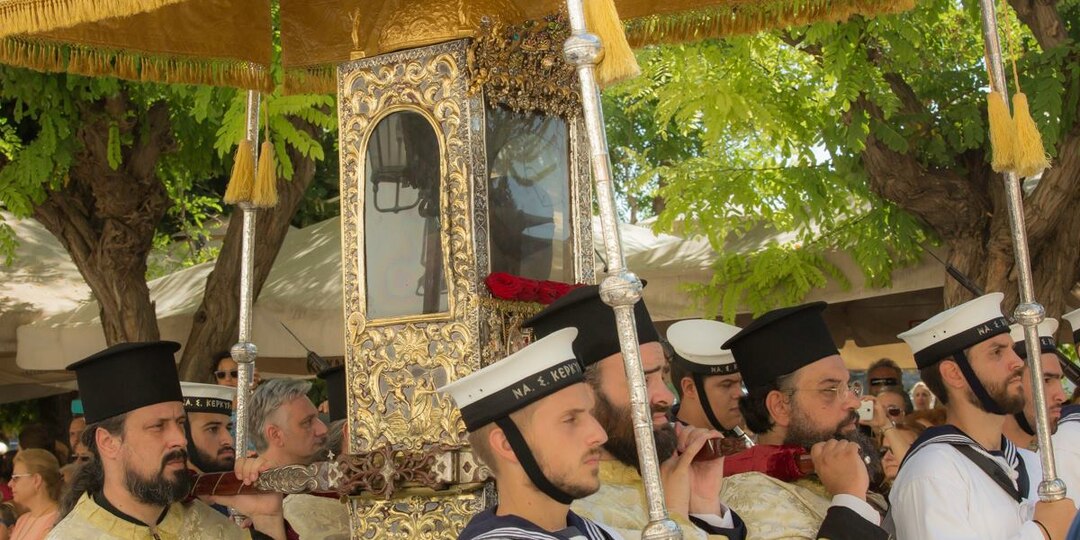 Рассказ митрополита Керкирского Нектария о том, как святитель Спиридон Тримифунтский помазал его маслом