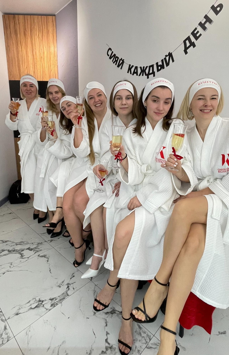 Один из вызовов для мастеров "Контраста" - сиять каждый день!