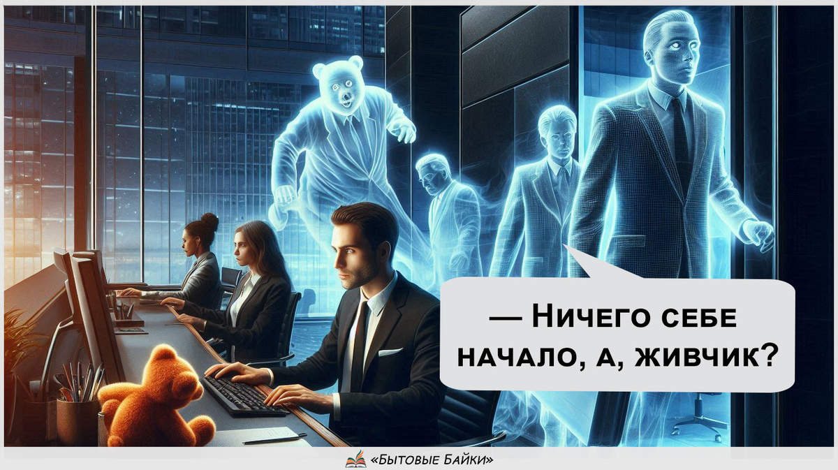 Когда корпоративный дух становится буквальным - Рассказ