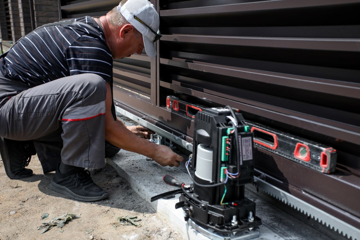 Ремонт откатных ворот